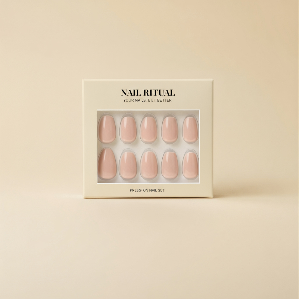 Nude Press-On Nails | Squoval
